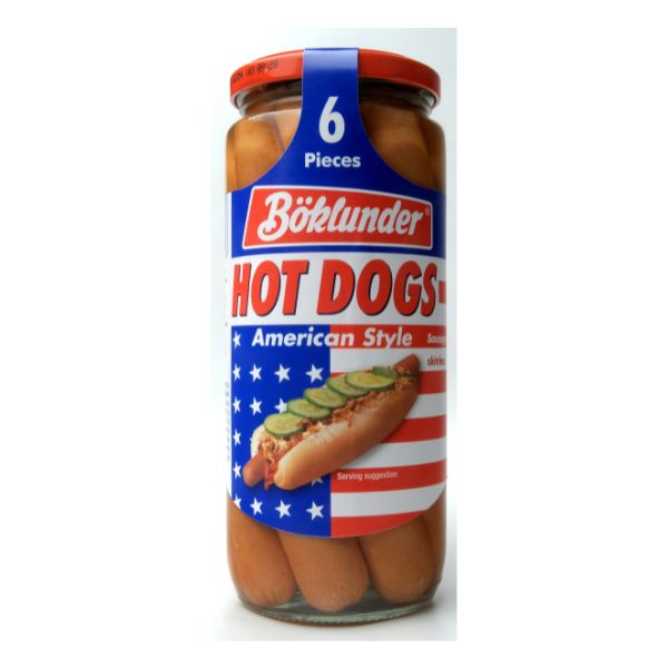Boklunder - American Hot Dog 550G